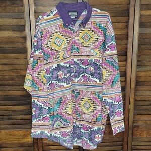 Men's Roughrider By Circle T X Large Long Sleeve Shirt